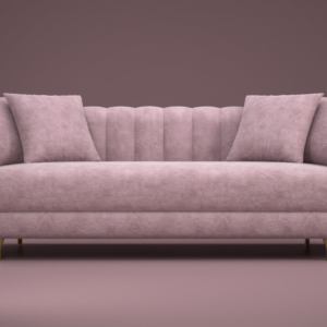 Velvet Pink Sofa